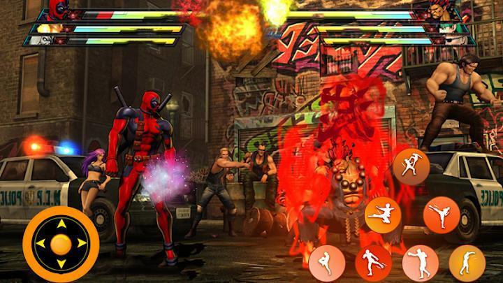 SuperHero Fighting Game:Taken7 Ảnh chụp màn hình 2