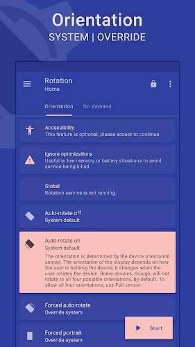 Rotation | Orientation Manager Скриншот 0