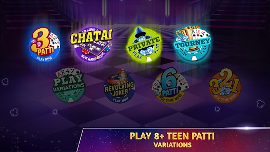 Teen Patti Octro 3 Patti Rummy Captura de pantalla 0