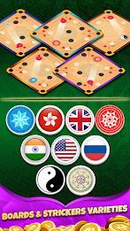 Carrom Board Offline Game ภาพหน้าจอ 1