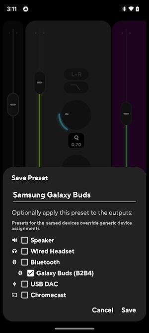 Poweramp Equalizer Capture d'écran 3