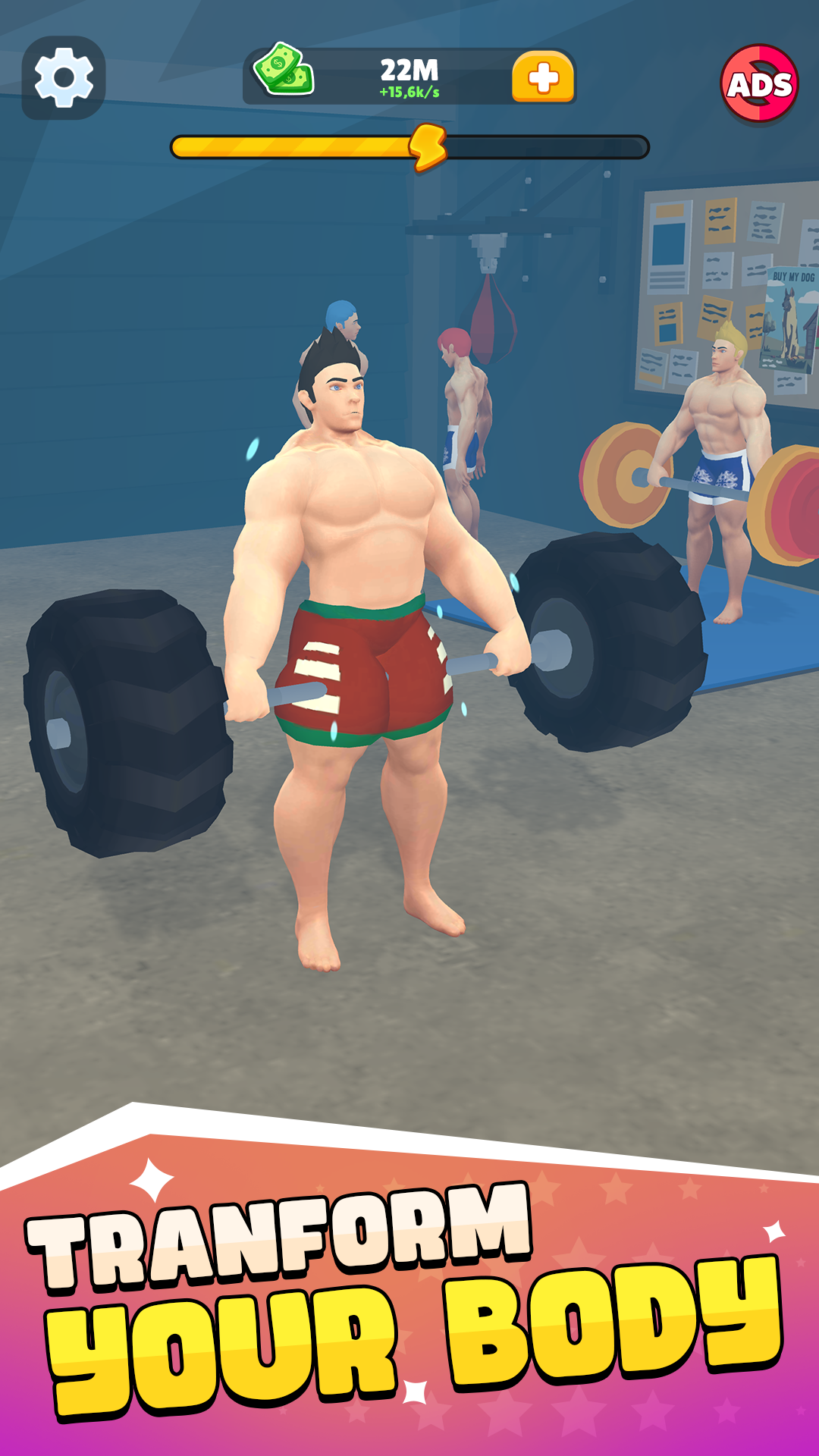 Schermata Workout Master: Strongest Man 3