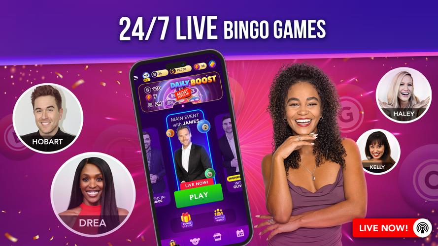 Live Play Bingo Screenshot 2