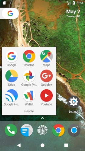 N+ Launcher Pro – Nougat 7.0 Tangkapan skrin 2