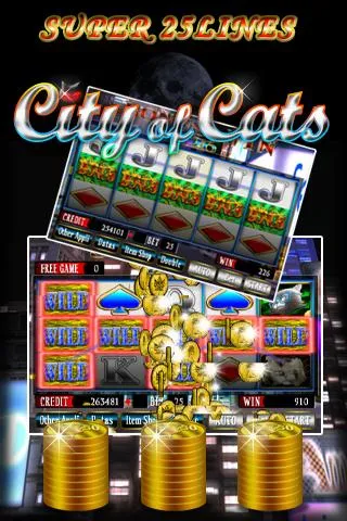 SUPER 25LINES CITY OF CATS スクリーンショット 2