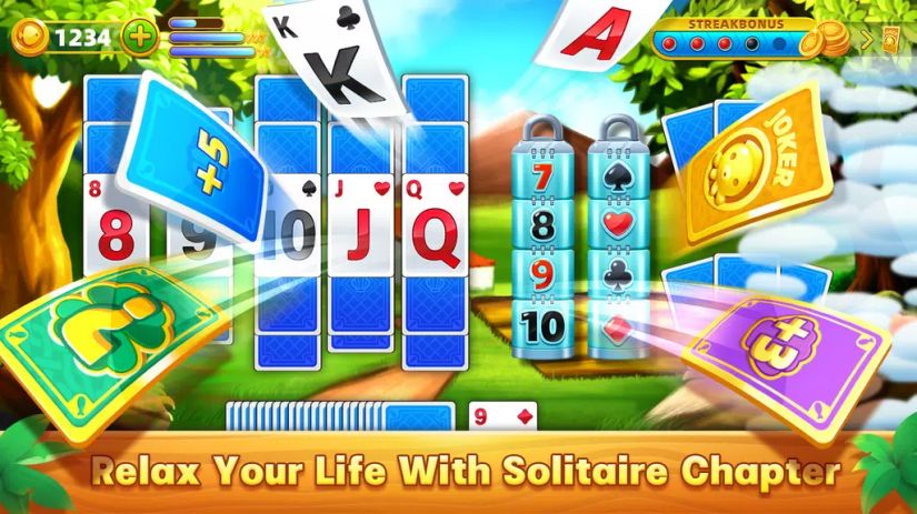 Solitaire Chapters - Solitaire Captura de pantalla 1