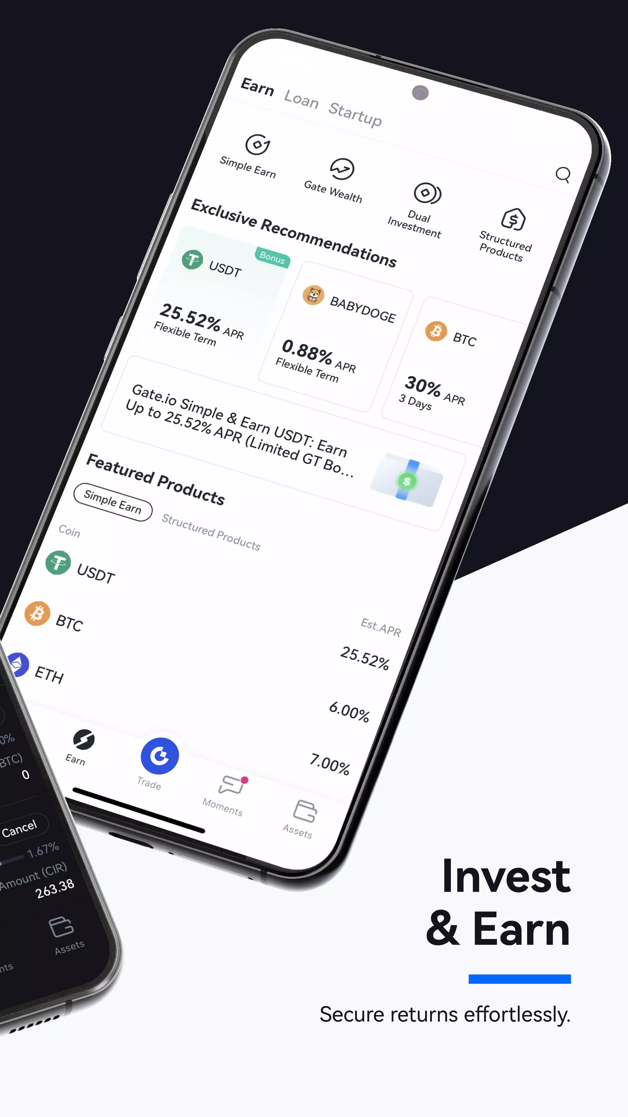 Gate.io 交易所 - 購買比特幣和千種虛擬貨幣應用截圖第2張