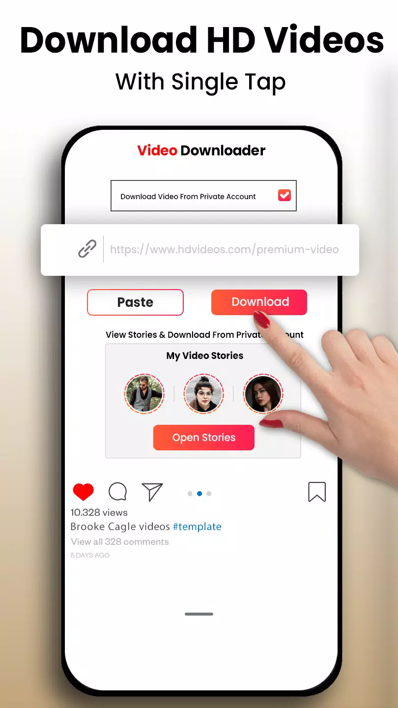 Video Player, Video Downloader 스크린샷 2