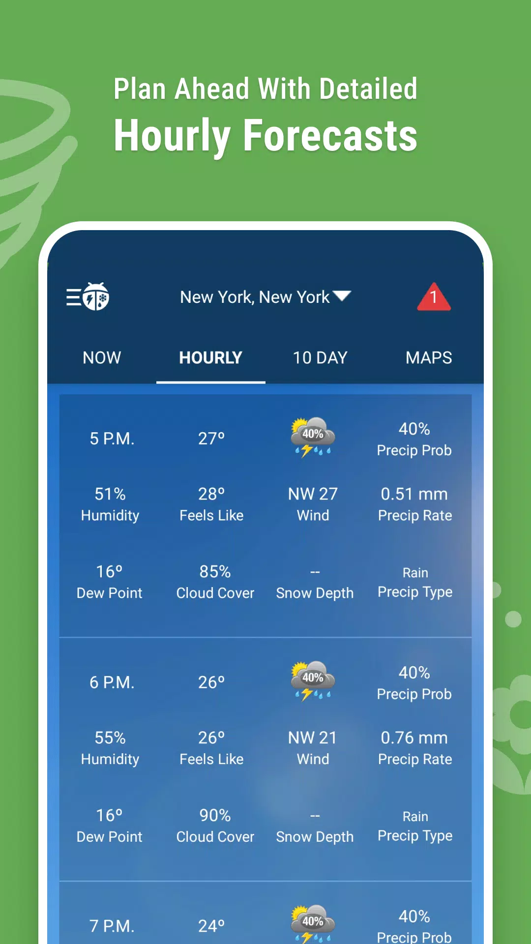 Weather Radar by WeatherBug ภาพหน้าจอ 1