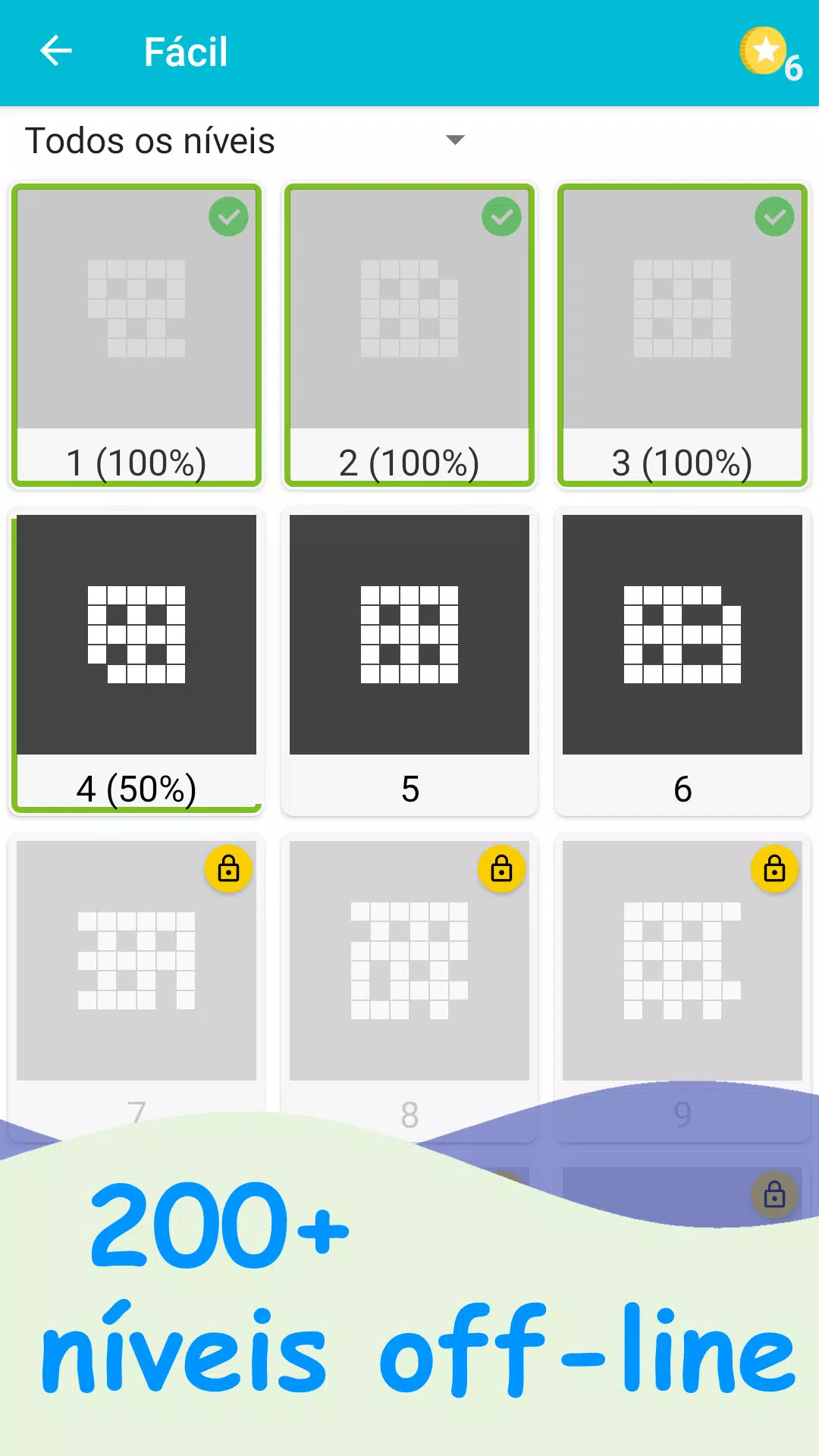 Palavras Cruzadas应用截图第1张