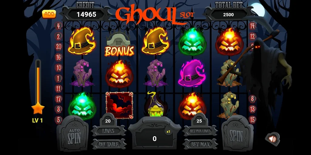 Ghoul Slot SE Tangkapan skrin 3