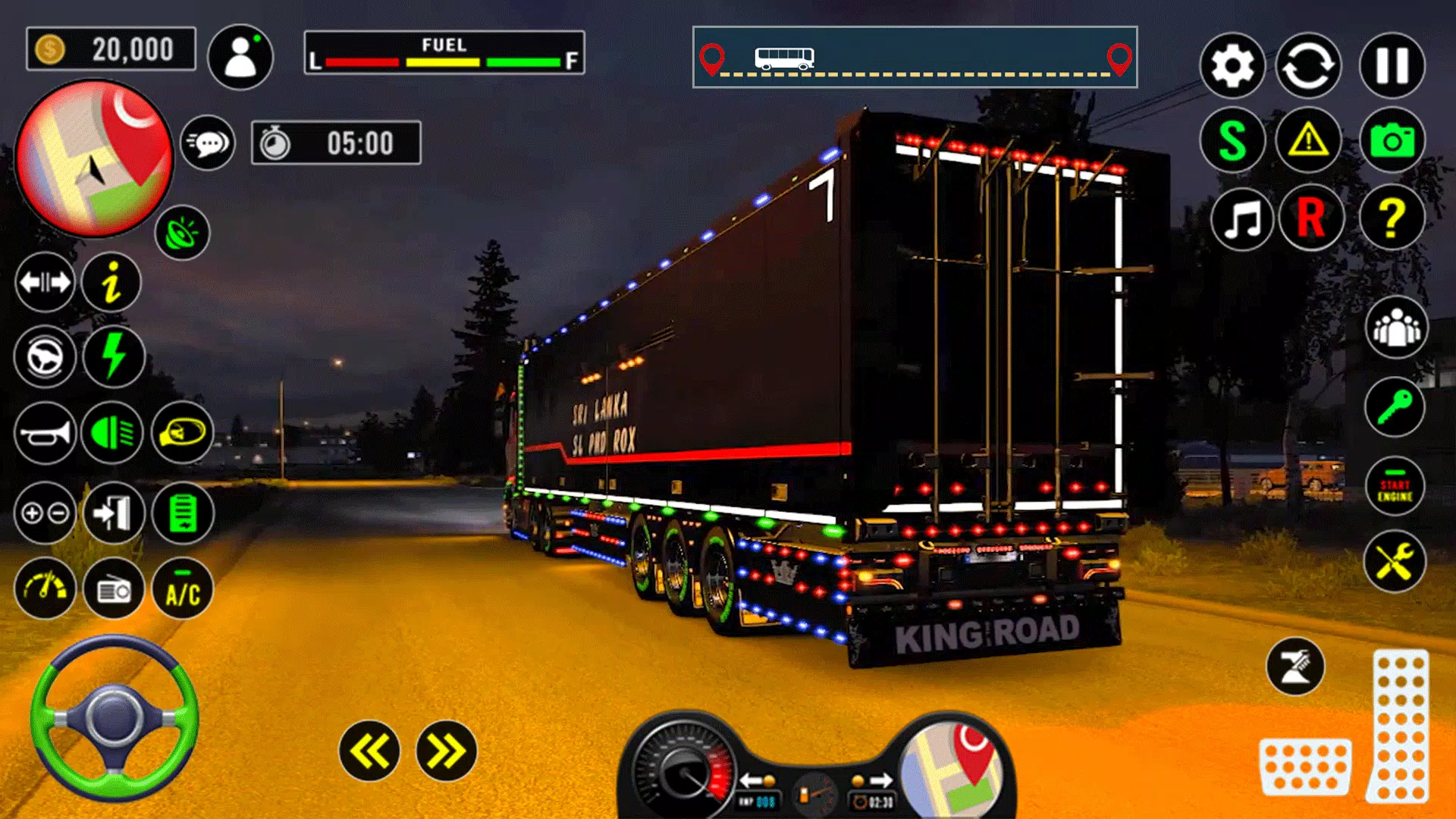 Schermata US Truck City Transport Sim 3d 1