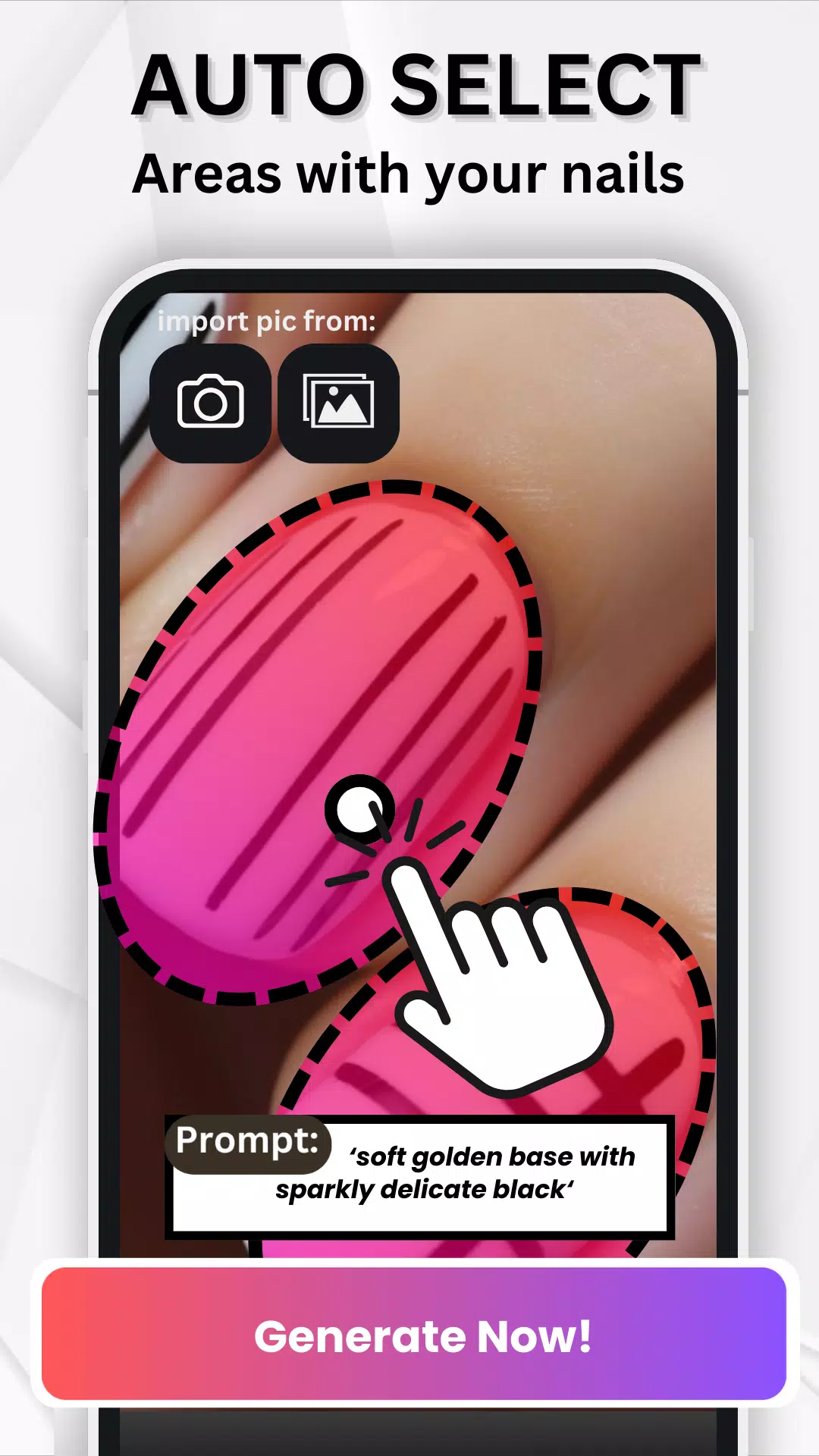 Try Nails-AI Fake Nail Designs Captura de pantalla 2