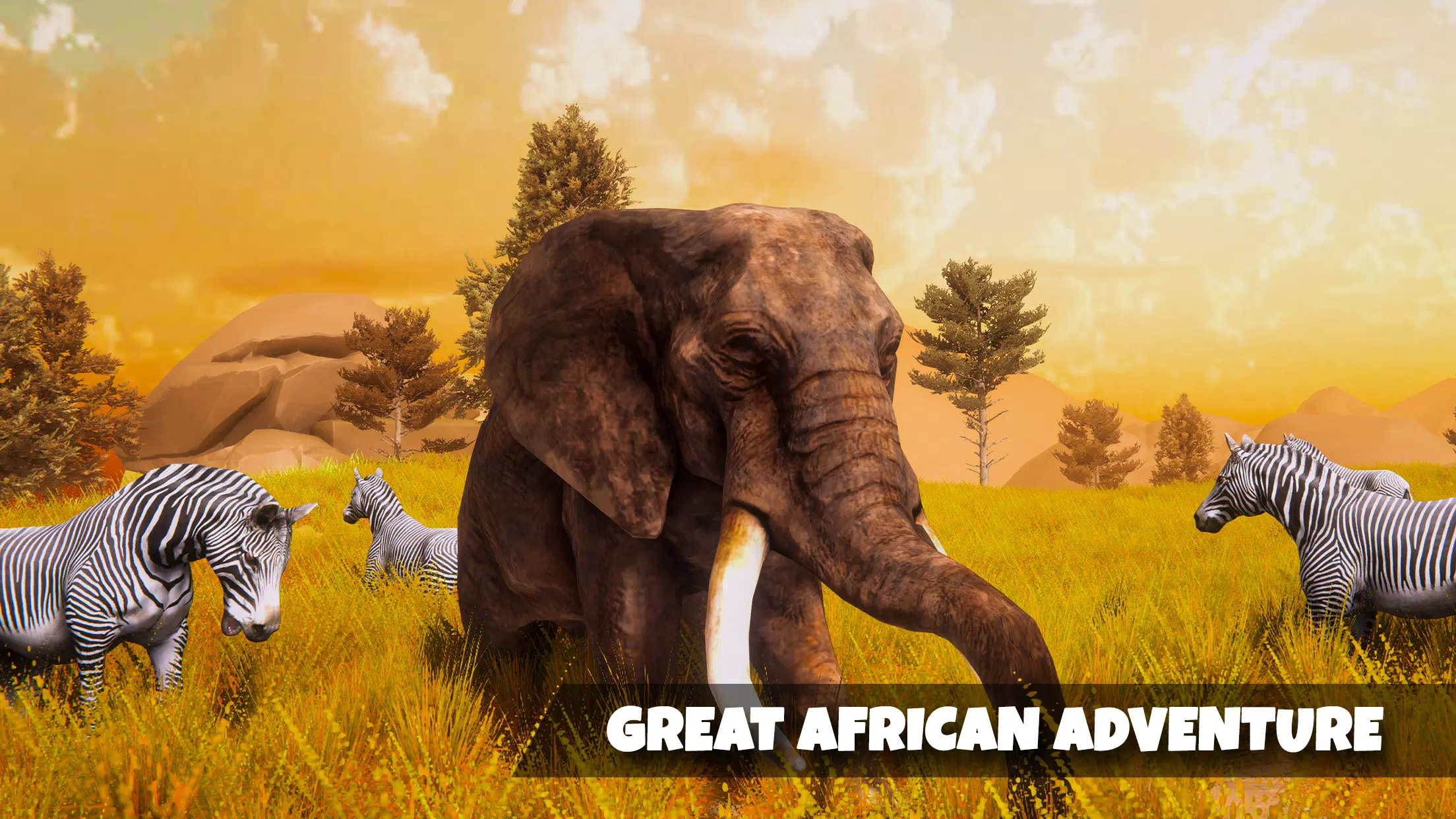 Elephant Simulator Wild Life Captura de tela 3