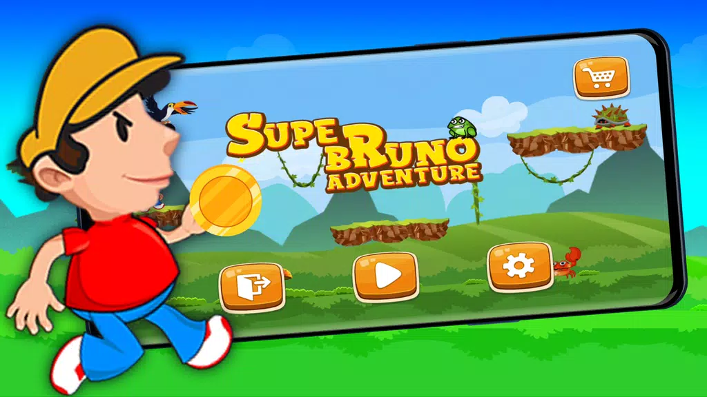 Super Bruno Adventures Ekran Görüntüsü 0