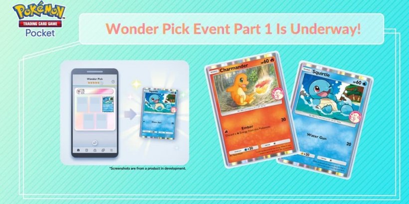 Pokémon TCG : Pocket Running은 흥미로운 Wonder Pick 이벤트를 제공합니다