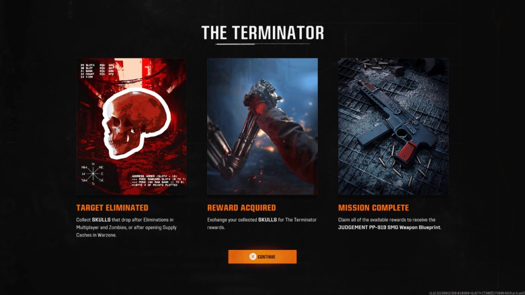 Terminator Event in Black Ops 6