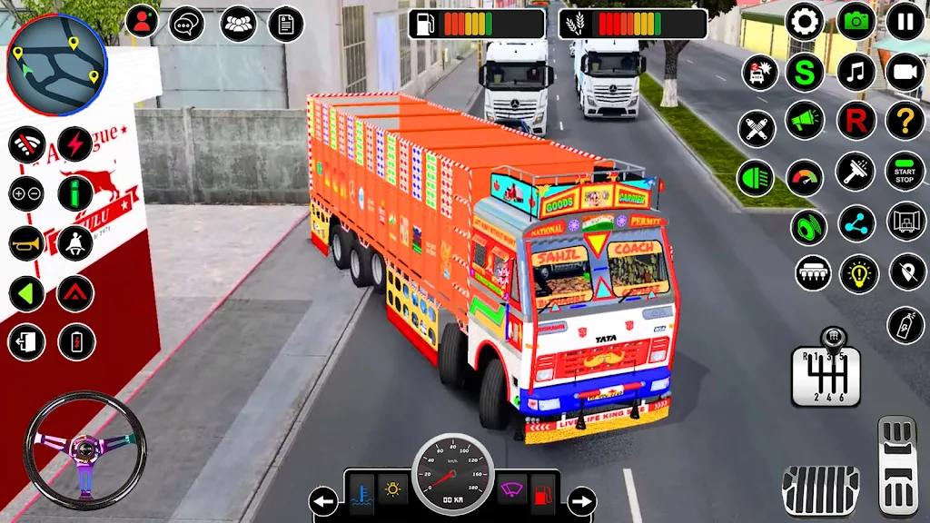 Offroad Cargo Truck Simulator स्क्रीनशॉट 0