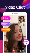 HiChat - Live Video Chat Ảnh chụp màn hình 2