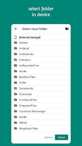 Autosync - File Sync & Backup স্ক্রিনশট 1