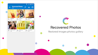 Photos Recovery-Restore Images Скриншот 3