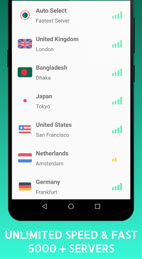 Bangladesh VPN - Proxy VPN Captura de pantalla 1