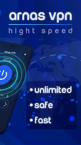 Arnas VPN - Fast VPN Proxy 스크린샷 1