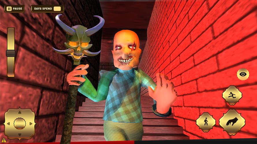 Scary Grandma Grandpa House 3D 스크린샷 0
