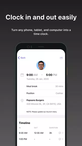 Camelo: Work Schedule Maker Capture d'écran 3