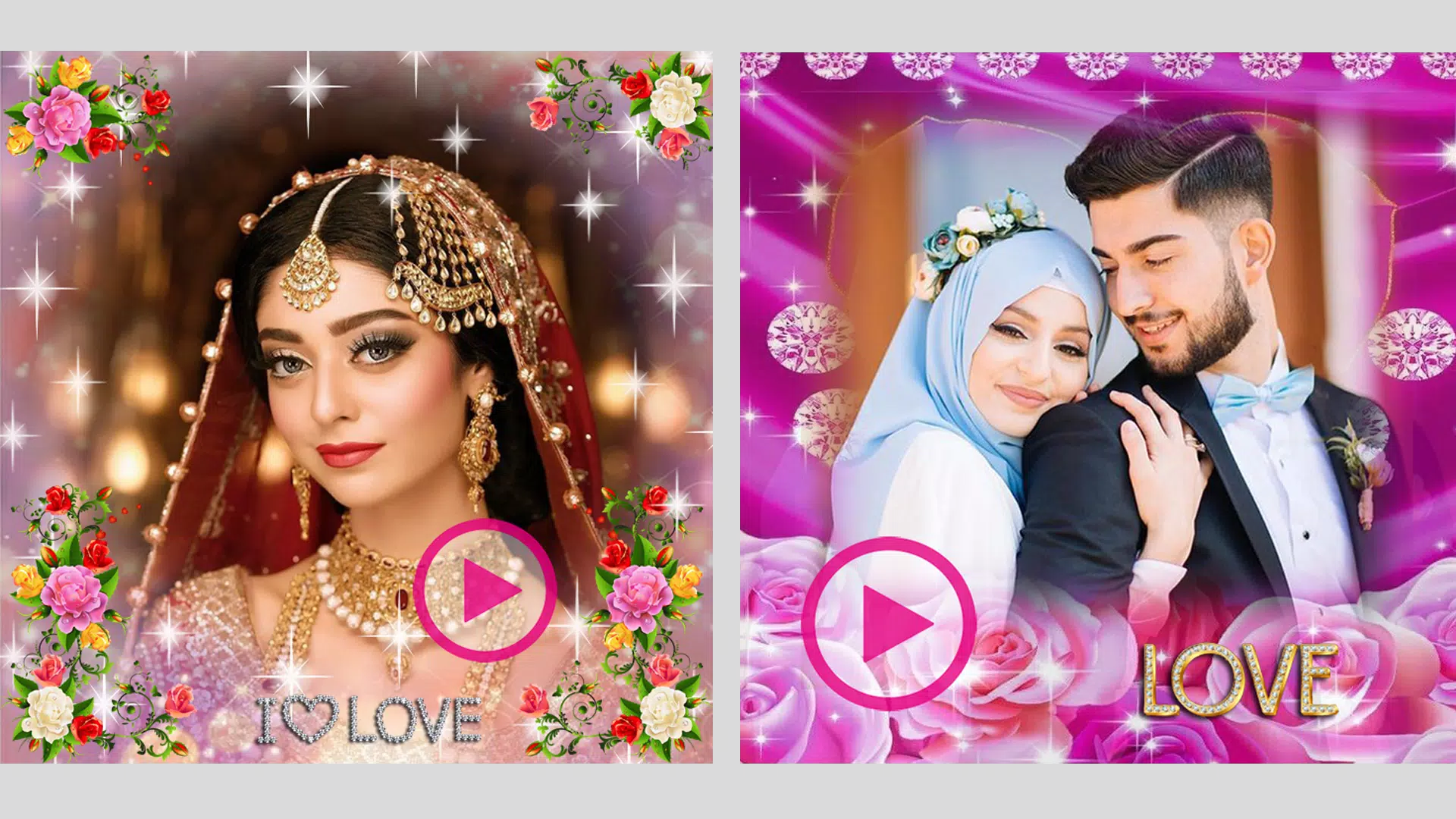 Love Flower Video Maker Скриншот 3