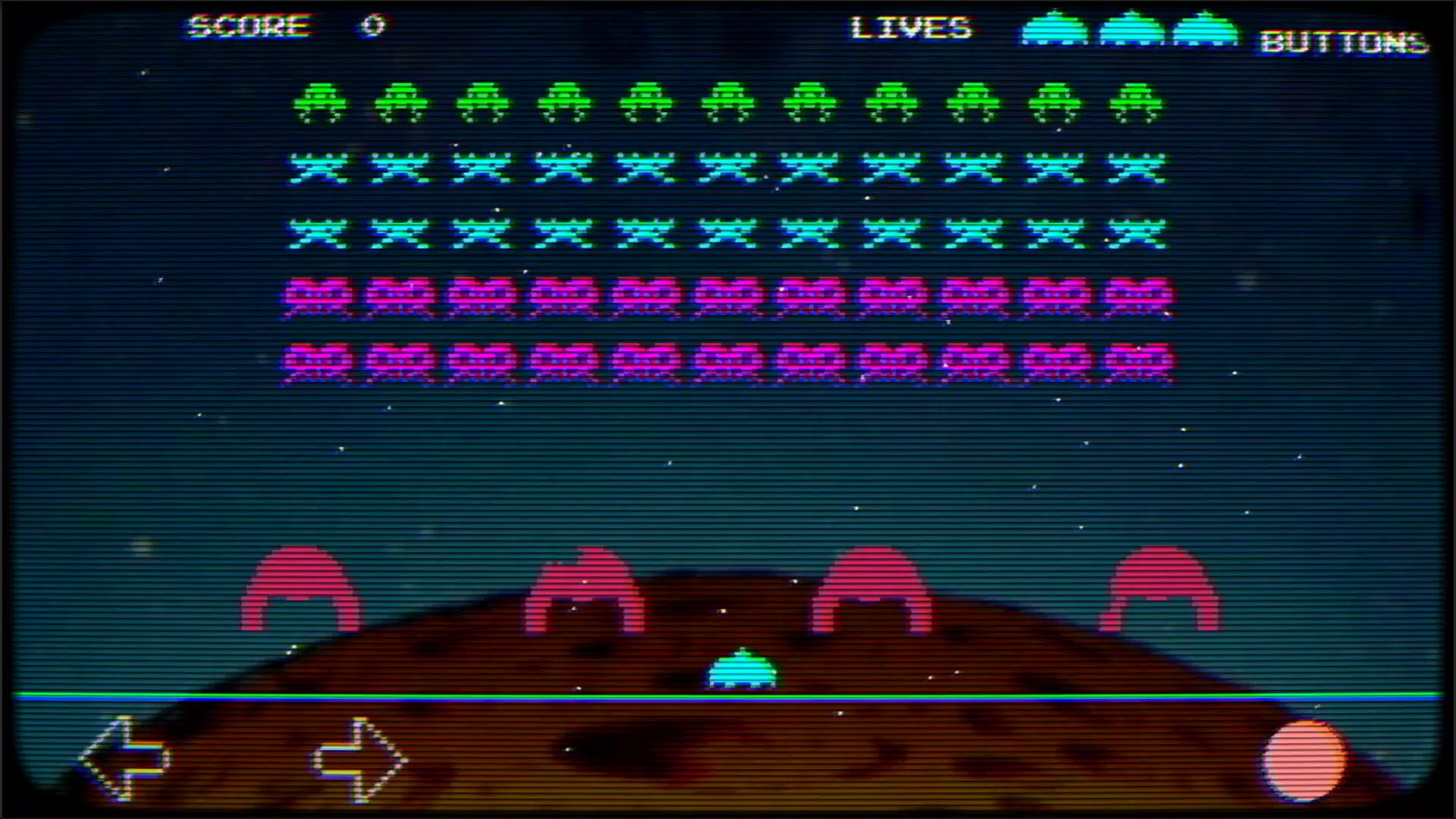 Outer Space Alien Invaders Screenshot 1