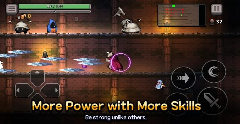 Dungeon Slasher: Roguelike Zrzut ekranu 2