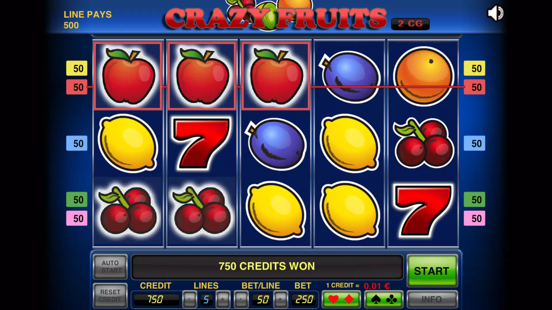 Crazy Fruits Capture d'écran 0