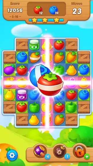 Fruit Garden Blast ภาพหน้าจอ 1