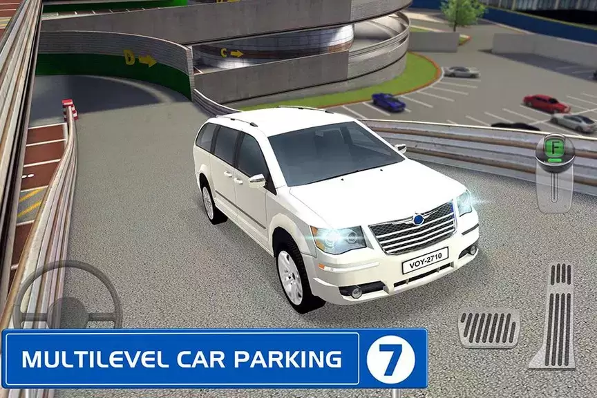 Multi Level 7 Car Parking Sim Captura de pantalla 0