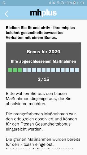 mhplus Bonus Schermafbeelding 1