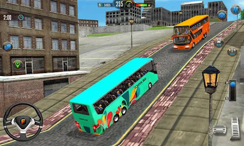 Offroad School Bus Drive Games スクリーンショット 2