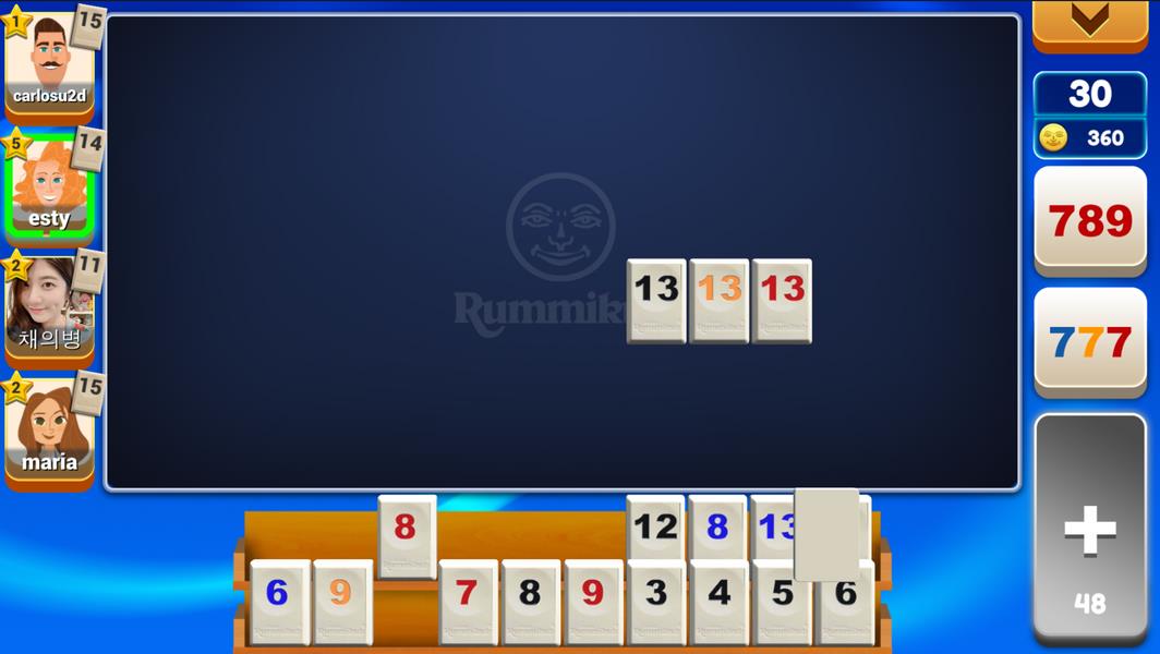 Rummikub Ekran Görüntüsü 1