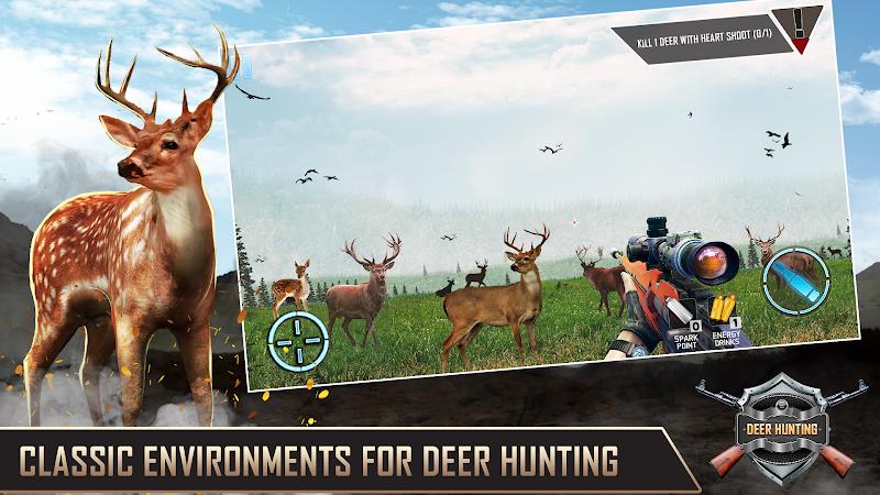 Deer Hunting Simulator Games Capture d'écran 2