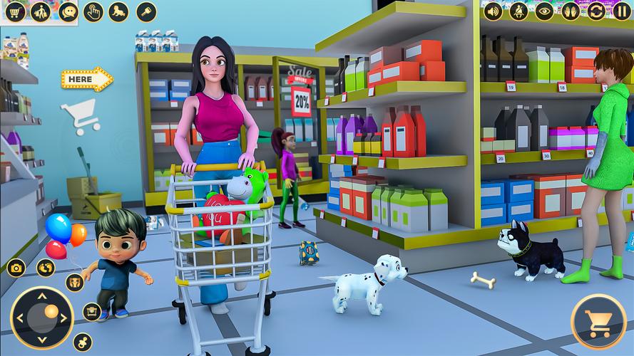 Mom Simulator Family Games 3D应用截图第2张