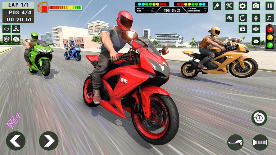 Bike Simulator Game: Bike Game Schermafbeelding 2