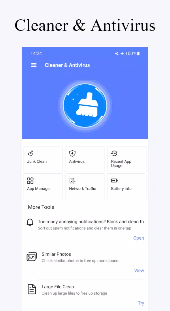 Cleaner & Antivirus Screenshot 0