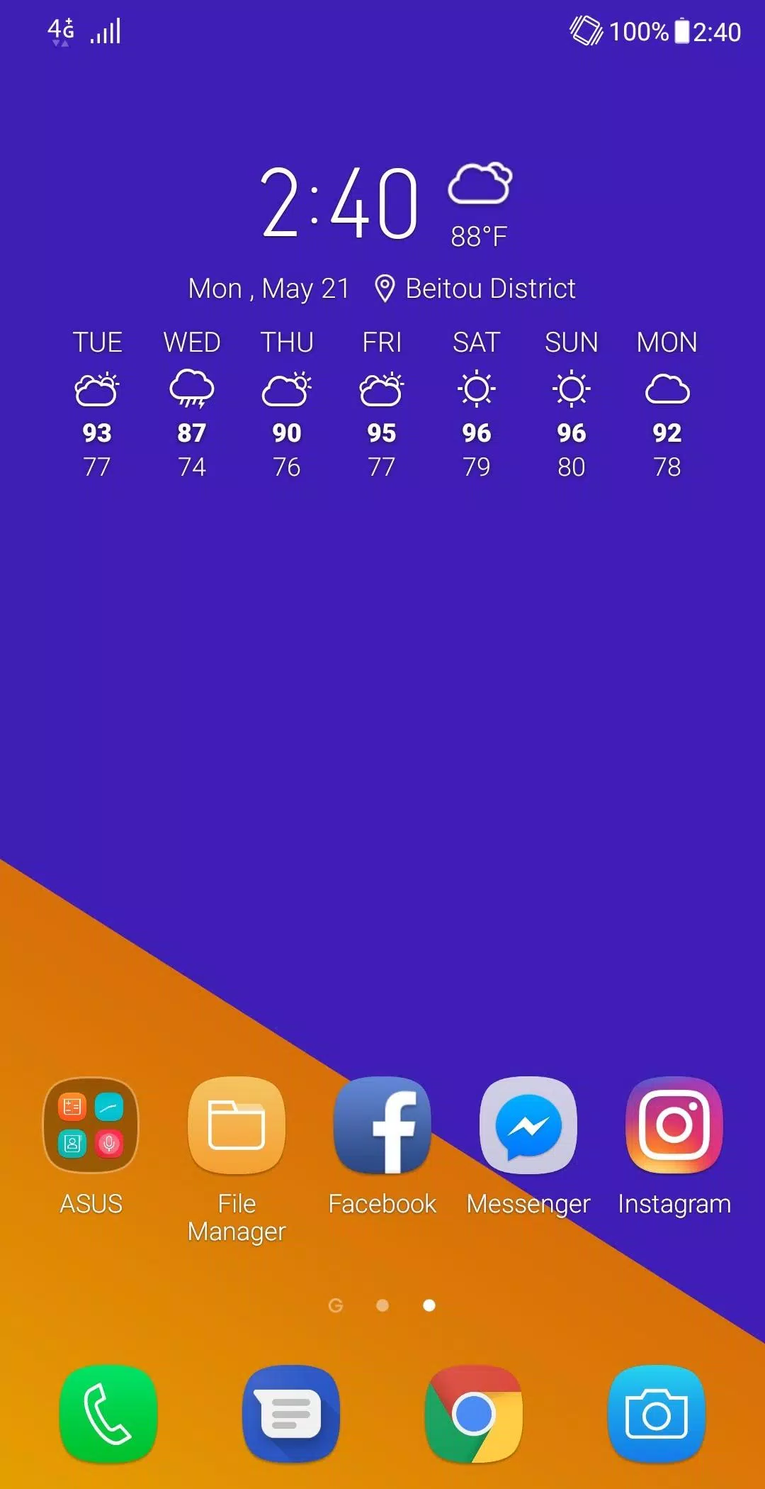 ASUS Weather Captura de pantalla 3