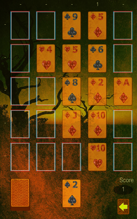 Poker(Solitaire) स्क्रीनशॉट 1