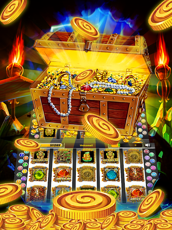 Inca Treasure Slots – Free Captura de pantalla 2