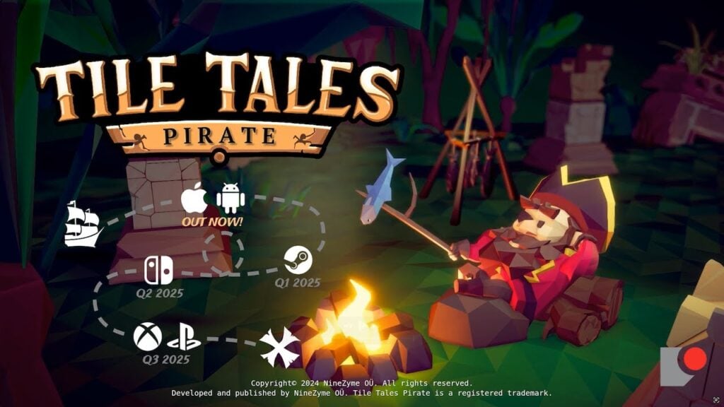 Tile Tales: Pirate là một cuộc phiêu lưu giải đố kiếm hiệp mới trên Android