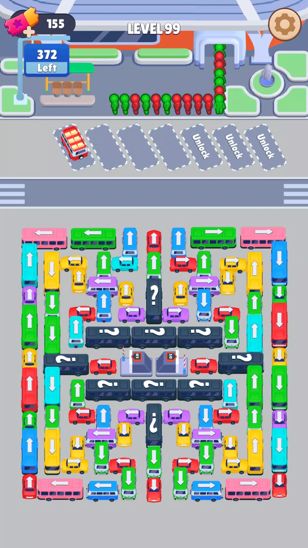 Bus Sort: Car Parking Jam ဖန်သားပြင်ဓာတ်ပုံ 2