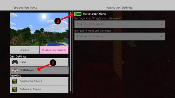 Split Screen on Minecraft