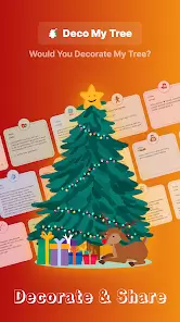 Deco My Tree : X-mas Messages Schermafbeelding 2