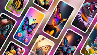 Butterfly Wallpapers 4K Schermafbeelding 0